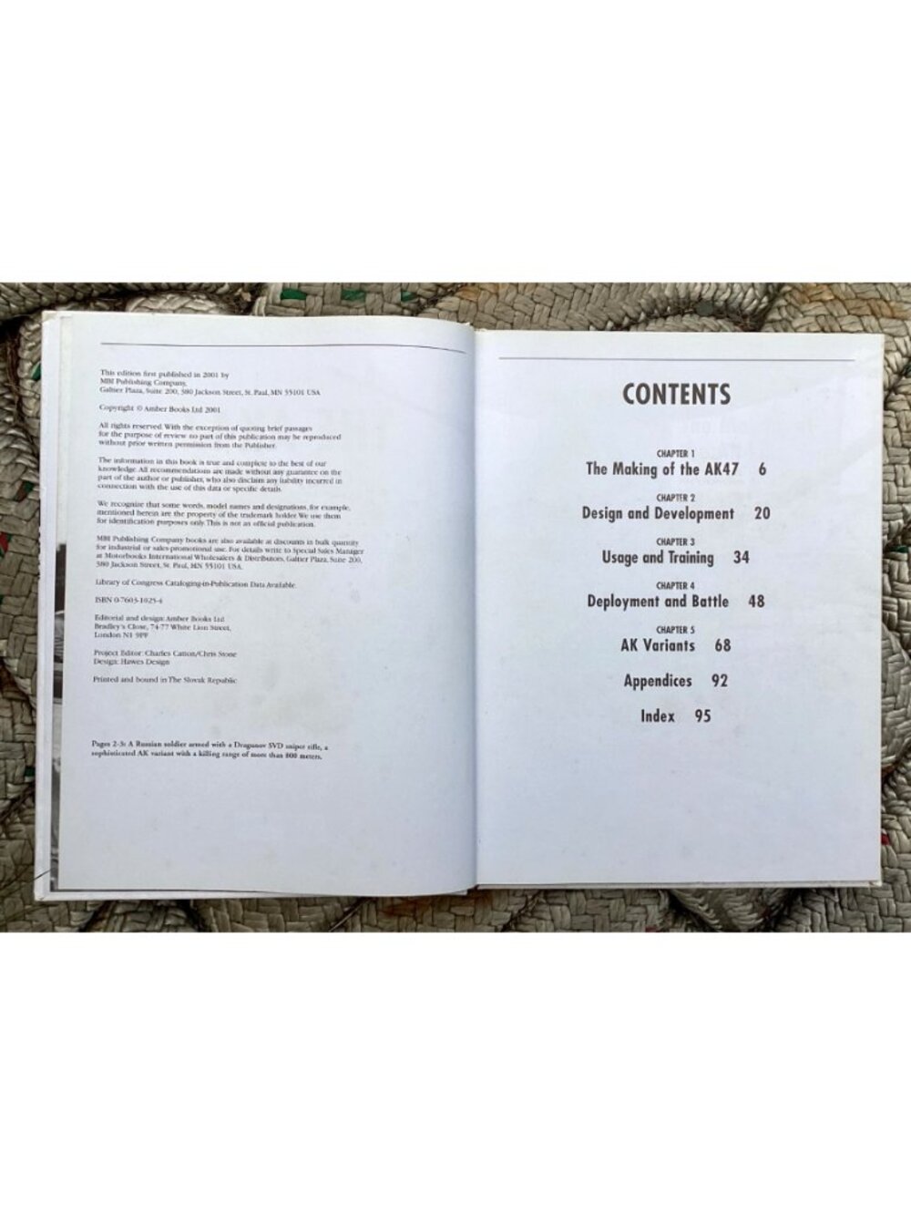 The AK47 By Chris McNab MBI Publishing 2001 Hardbound Illustrated with Photos - Picture 5 of 8